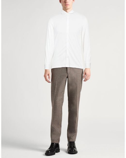 Fedeli White Shirt for men