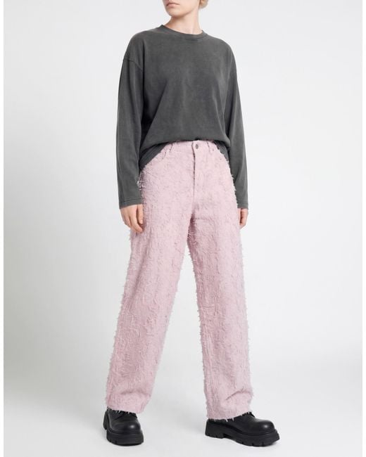 Haikure Pink Light Pants Cotton