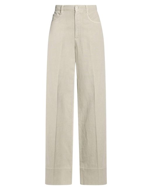 Brunello Cucinelli White Trouser