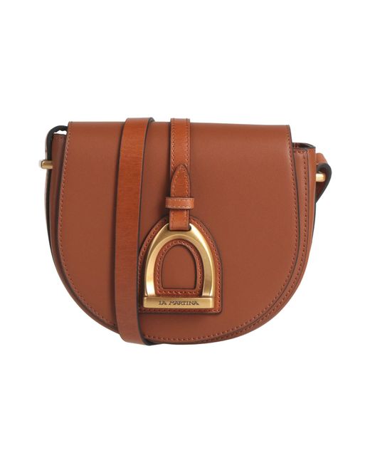La Martina Brown Cross-Body Bags