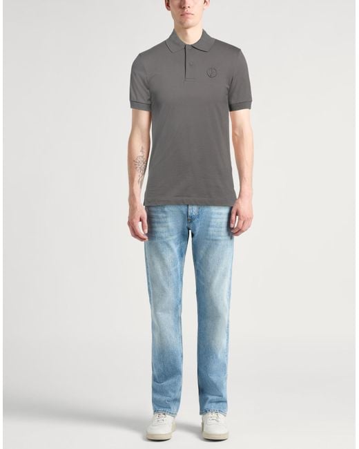 Dunhill Gray Polo Shirt for men