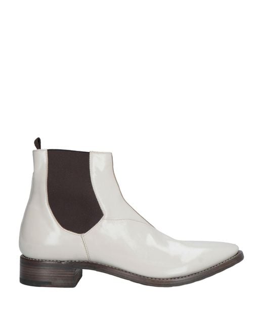 Premiata White Ankle Boots for men