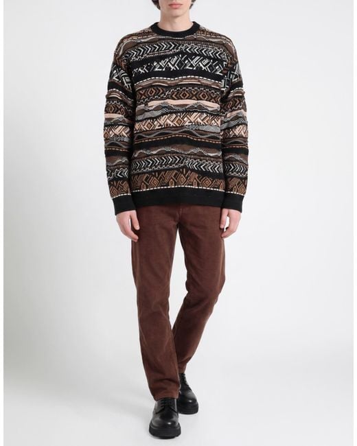Pullover Laneus de hombre de color Black