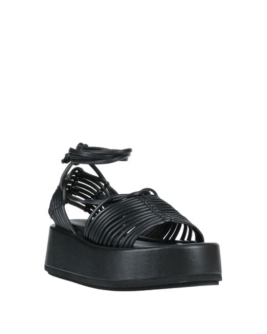 Paloma Barceló Black Sandals