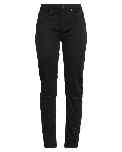 Silvian Heach Black Jeans Polyester, Elastane