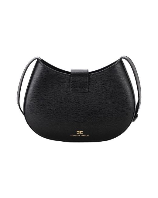 Bolso con bandolera Elisabetta Franchi de color Black