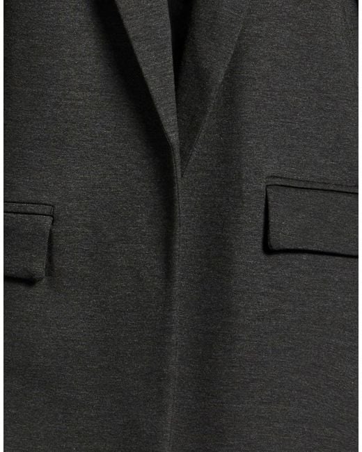 Exte Black Blazer Viscose, Nylon, Elastane