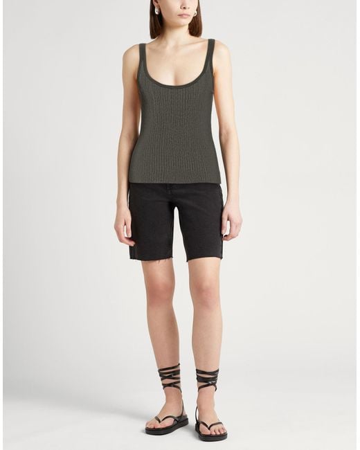 Max Mara Gray Top