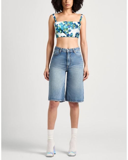 Emilia Wickstead Blue Top Polyester
