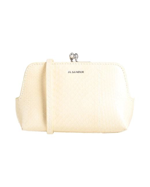 Jil Sander Natural Cross-Body Bag