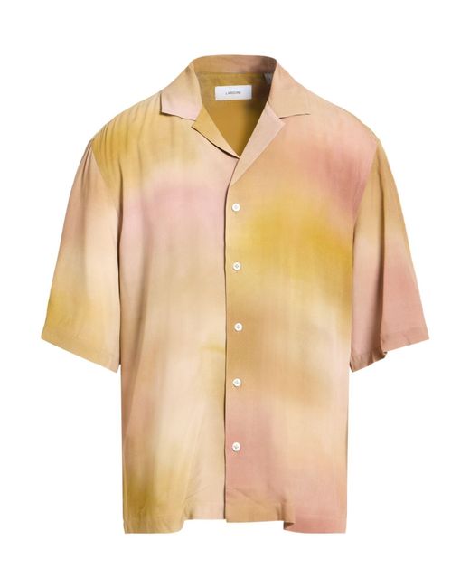Lardini Natural Sand Shirt Viscose for men