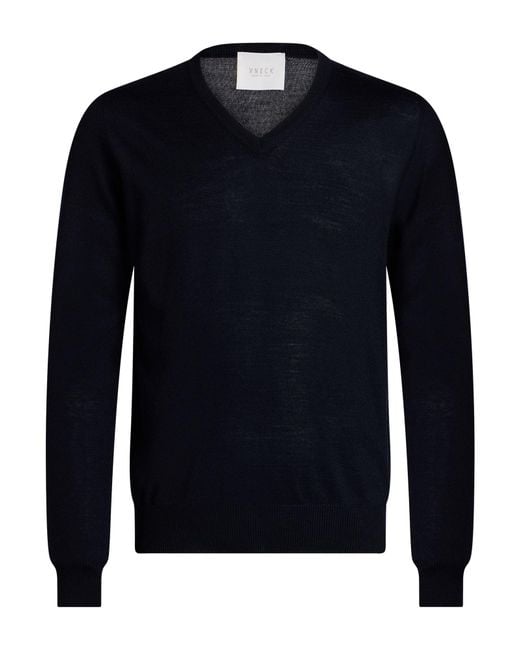 Vneck Blue Sweaters for men