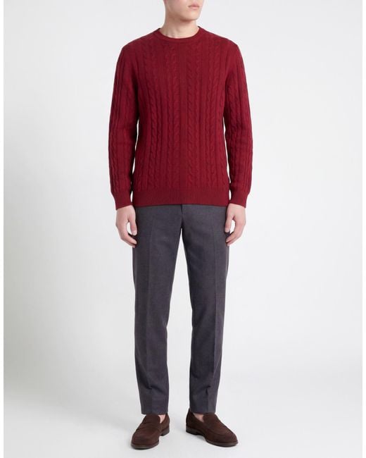 Pullover di Fedeli in Red da Uomo