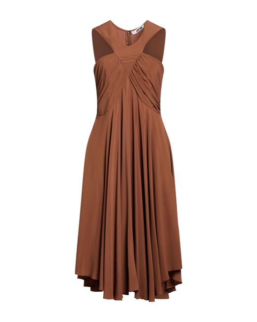 Grifoni Brown Midi Dresses