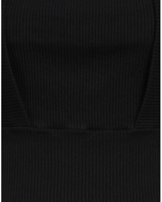 Lafty Lie Black Sweaters