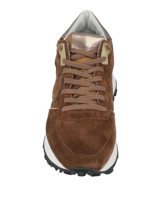 Philippe Model Brown Trainers