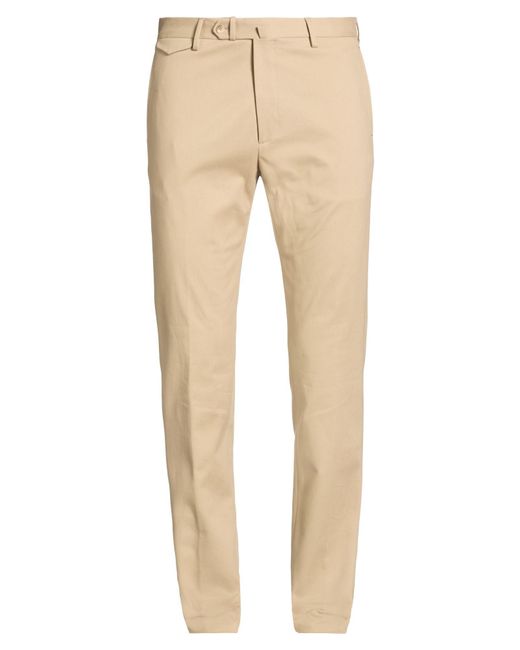 Tagliatore Natural Pants Cotton, Elastane for men