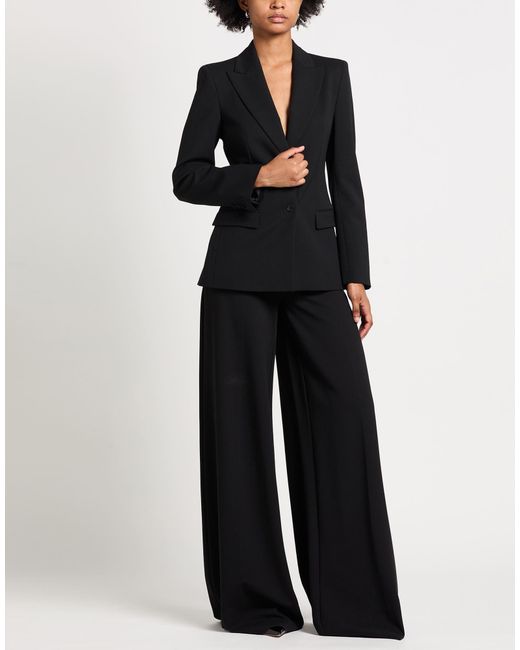 Alberta Ferretti Black Blazer Virgin Wool, Elastane