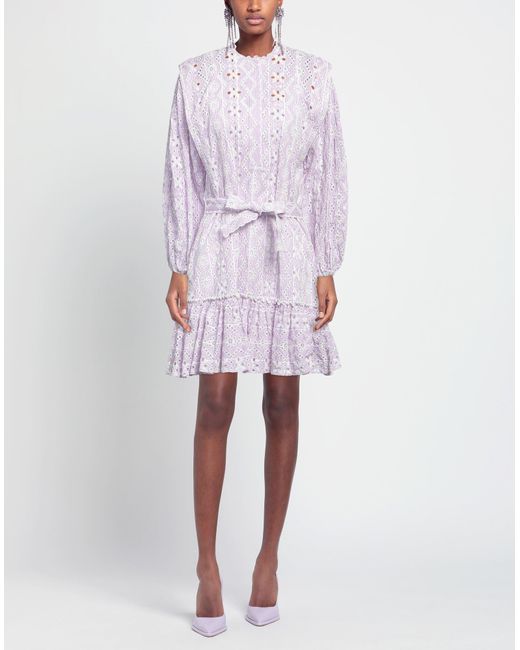Maje Purple Mini Dress