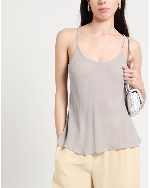 Giorgio Armani Gray Top
