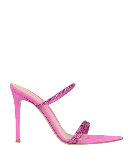 Gianvito Rossi Pink Sandals