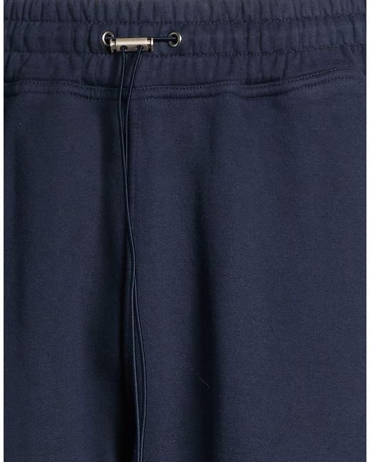 Represent Blue Shorts & Bermuda Shorts Cotton, Elastane for men