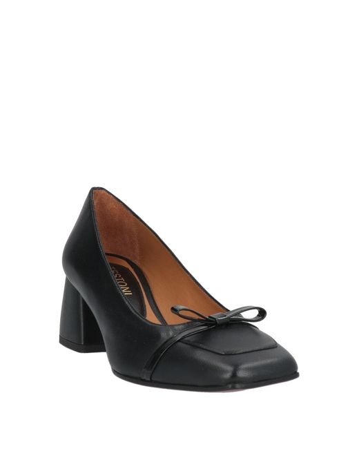 Testoni Black Pumps Leather