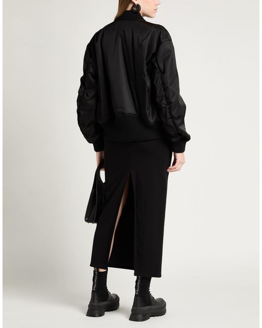 Off-White c/o Virgil Abloh Black Jacket Polyamide, Polyurethane, Wool, Acrylic, Elastane