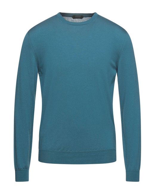 Pullover Zanone de hombre de color Blue