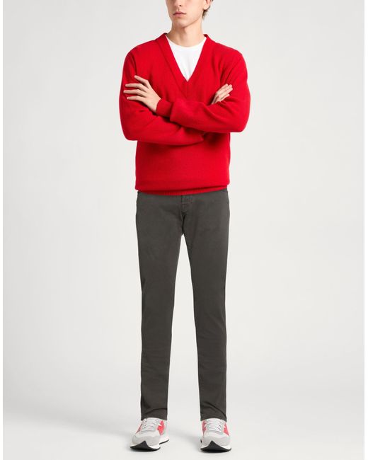 Jacob Cohen Gray Pants for men