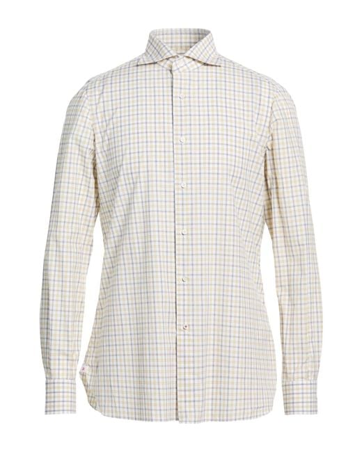 Isaia White Shirt for men