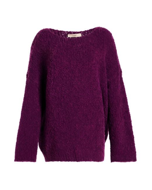 Pullover Carla G de color Purple