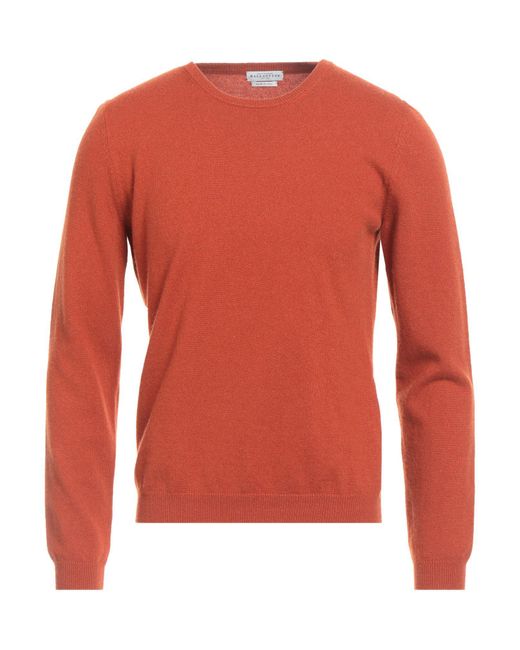 Ballantyne Red Rust Sweater Cashmere for men