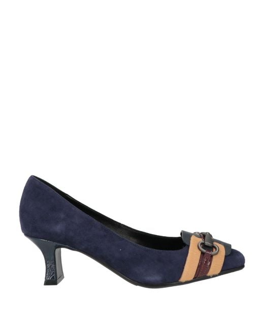 Luciano Barachini Blue Pumps Leather