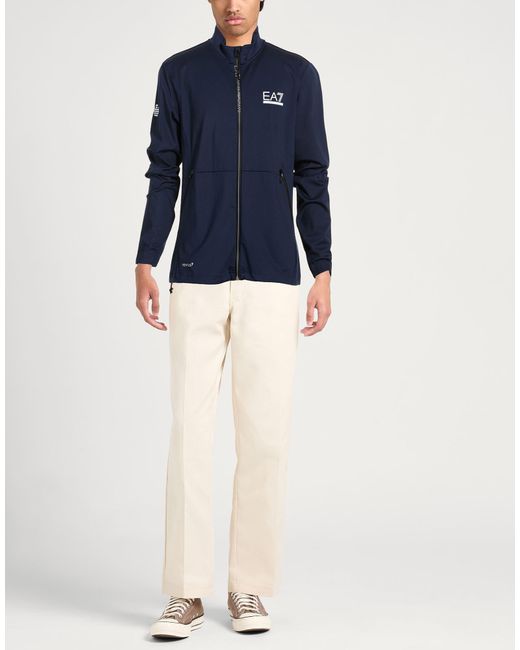 EA7 Blue Sweatshirts for men