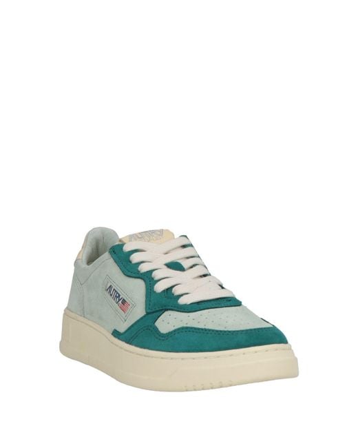 Autry Green Light Sneakers Leather
