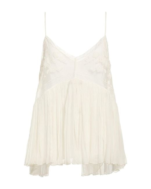 Twinset White Top Viscose