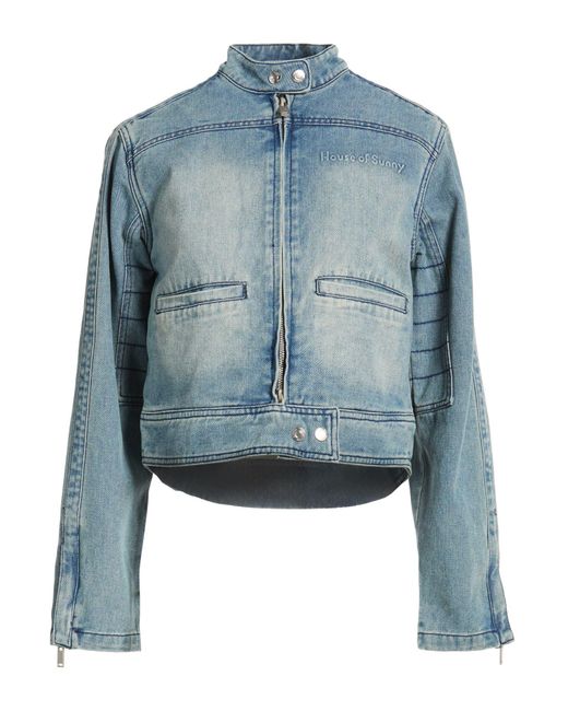 House Of Sunny Blue Denim Outerwear