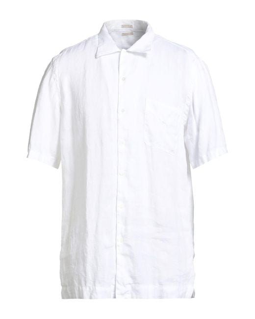 Massimo Alba White Shirt for men