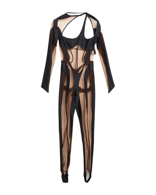 Mugler Black Jumpsuit