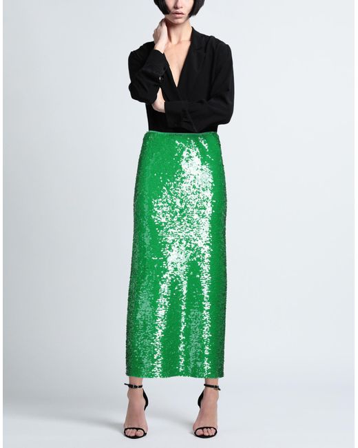 Tory Burch Green Maxi Skirt
