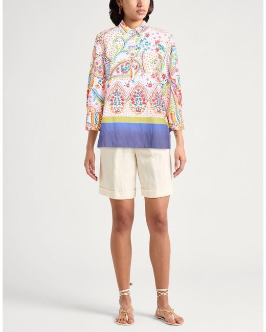 Top Sara Roka de color White