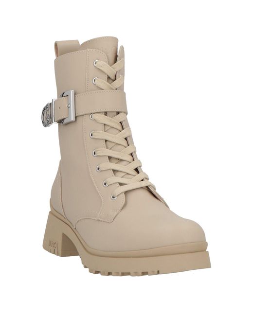 Liu Jo Natural Ankle Boots