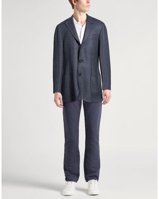 Barba Napoli Blue Blazer for men