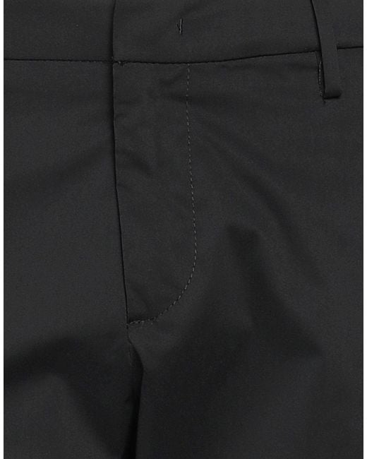 Dondup Black Pants for men