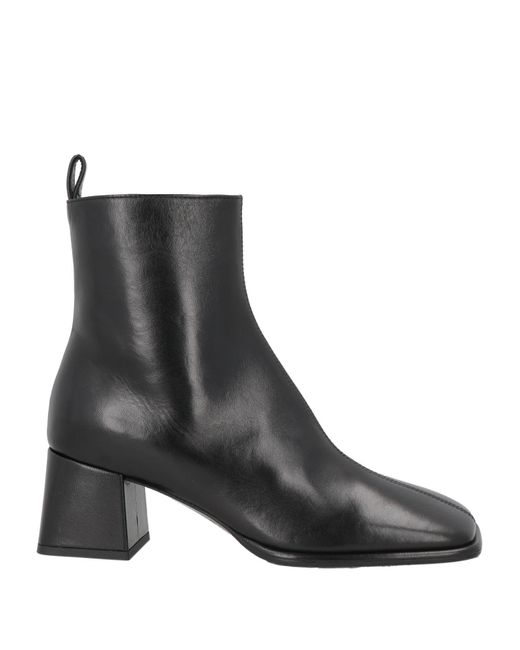 Erika Cavallini Semi Couture Black Ankle Boots