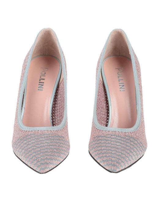 Pollini White Pumps