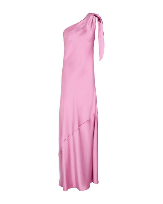 Robe Longue ACTUALEE en coloris Pink