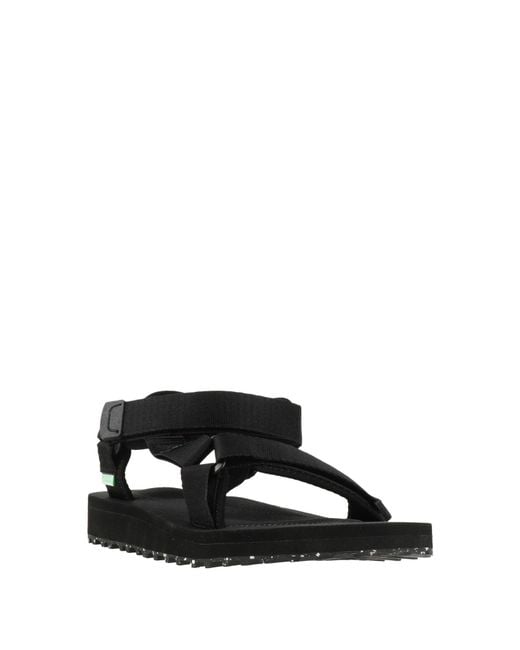 Suicoke Black Sandals for men