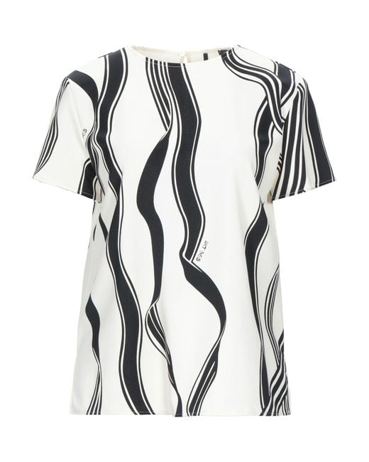 Marella White Art.365 Ivory Top Polyester, Elastane
